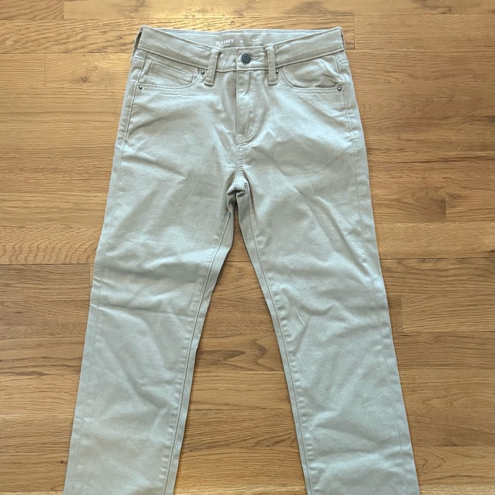 Old Navy Gray Slim Fit Pants